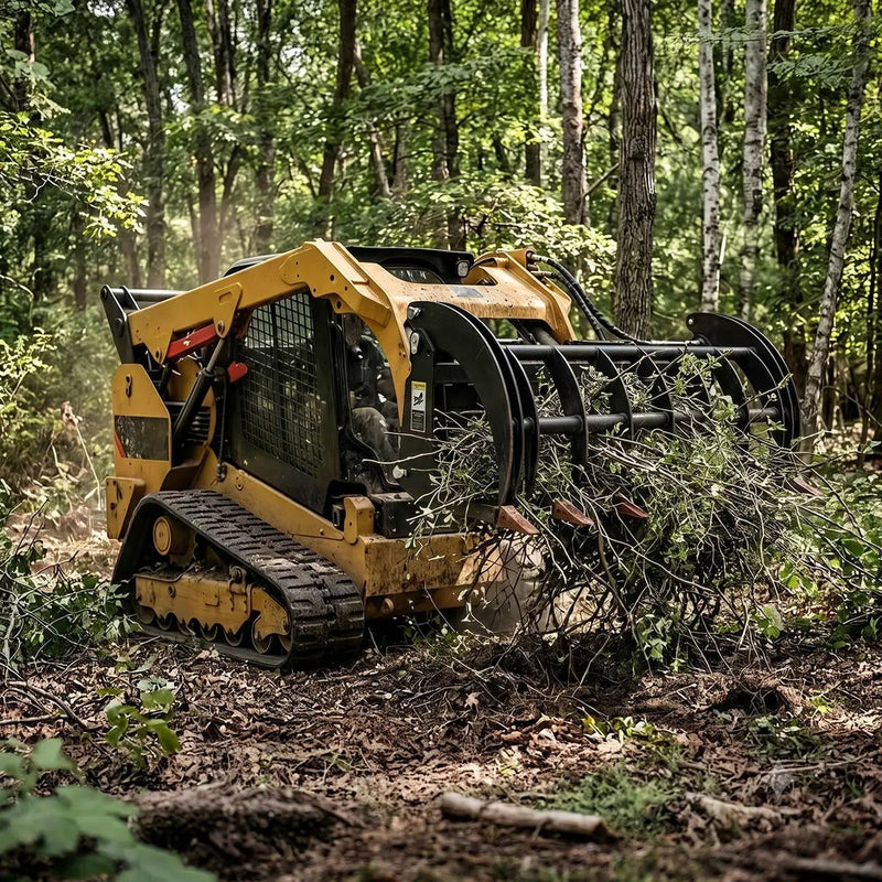 Greatbear 78" Heavy Root Grapple Rake by Chery Industrial