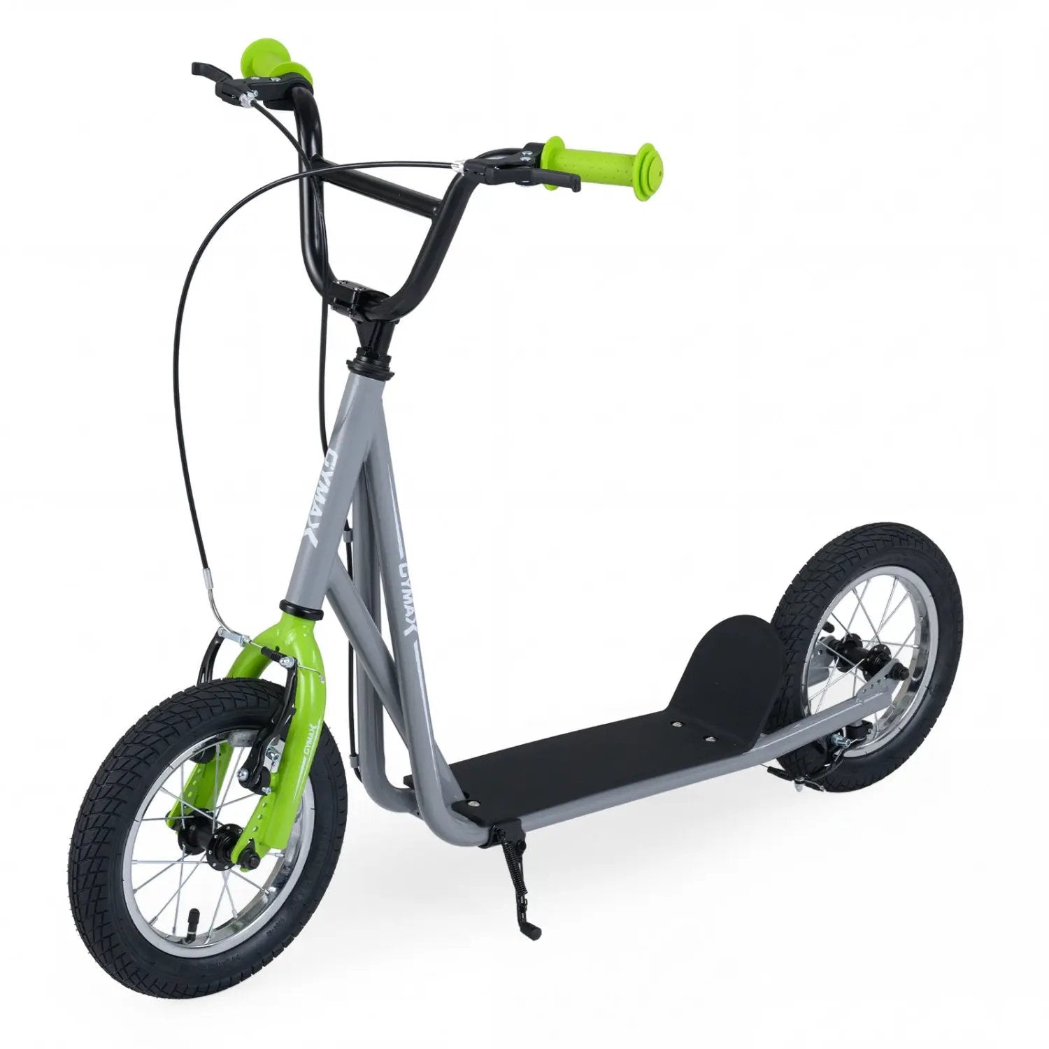 Height Adjustable Kid Kick Scooter with 12 Inch Air Filled Wheel by DirectDeals