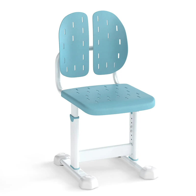 Height-adjustable Kid's Study Chair with Double Back Support and Breathable Seat for 3+ Years Old by DirectDeals