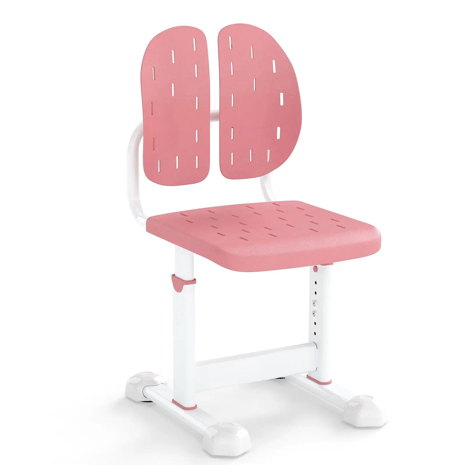 Height-adjustable Kid's Study Chair with Double Back Support and Breathable Seat for 3+ Years Old by DirectDeals
