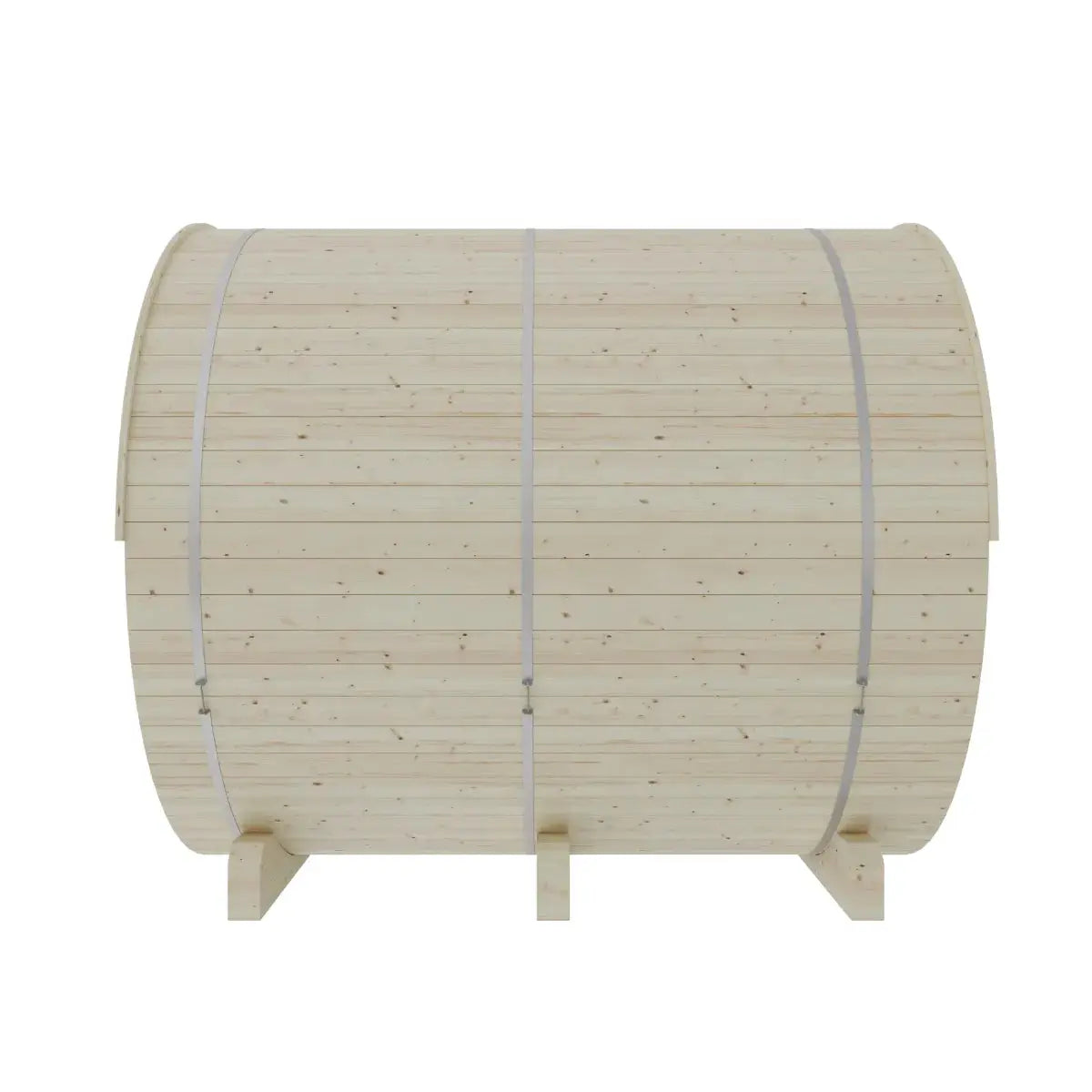 Helsinki Finnish Barrel Sauna with Terrace and WiFi Heater - Finnish Sauna Builders by Finnish Sauna Builders