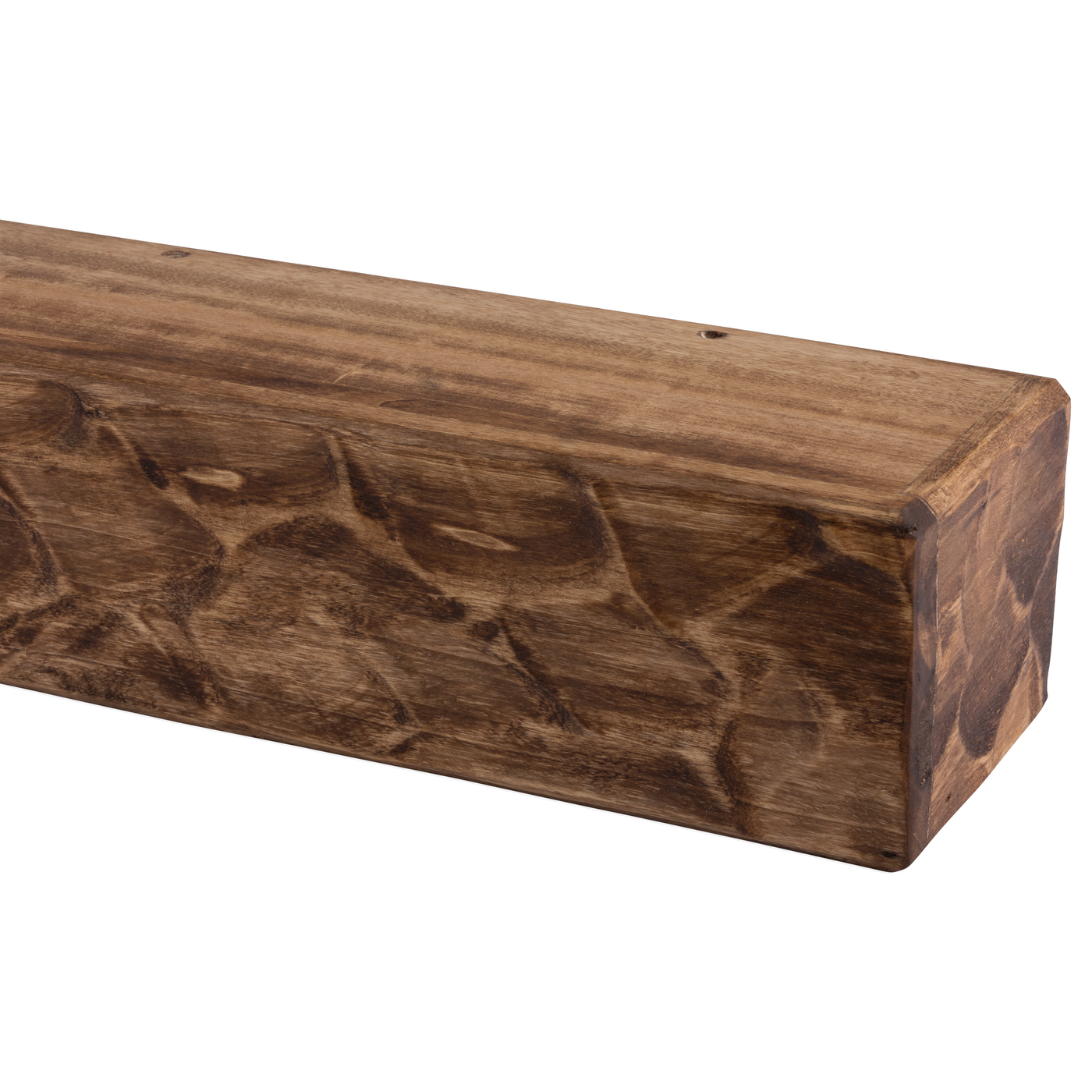 Rough Hewn Poplar Fireplace Mantel Shelf by Dogberrycollections