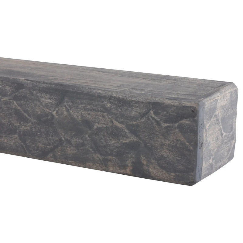 Rough Hewn Poplar Fireplace Mantel Shelf by Dogberrycollections