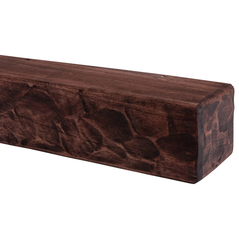 Rough Hewn Poplar Fireplace Mantel Shelf by Dogberrycollections