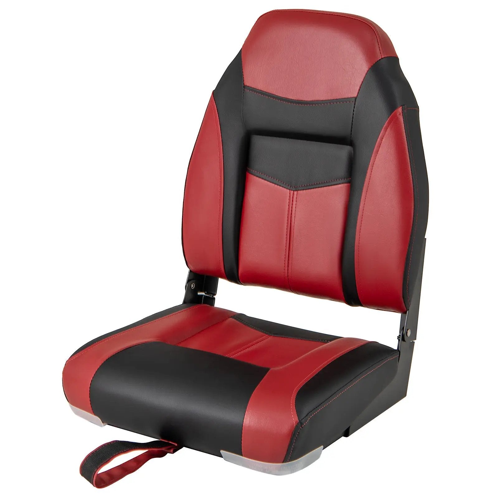 High Back Folding Boat Seat Set with Sponge Cushion-1 Piece by DirectDeals