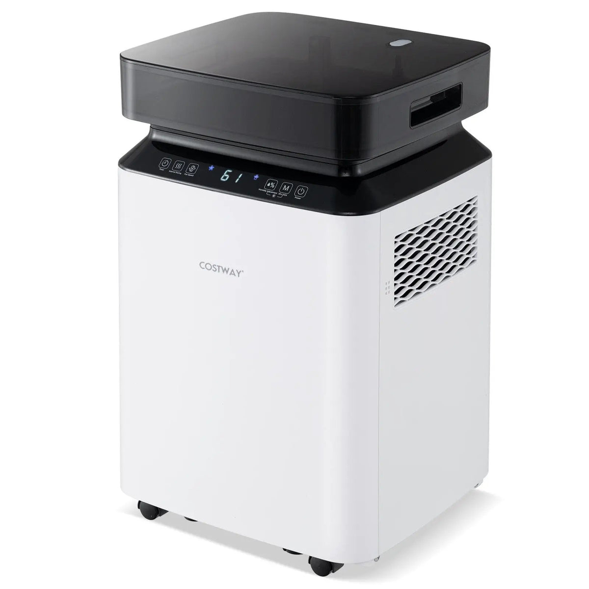 70/90 Pint 4500/6000 Sq. Ft Dehumidifier with Continuous and Auto Mode by DirectDeals