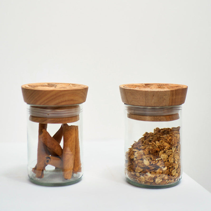Hiliki Jar - Clear - Large (set of 2)