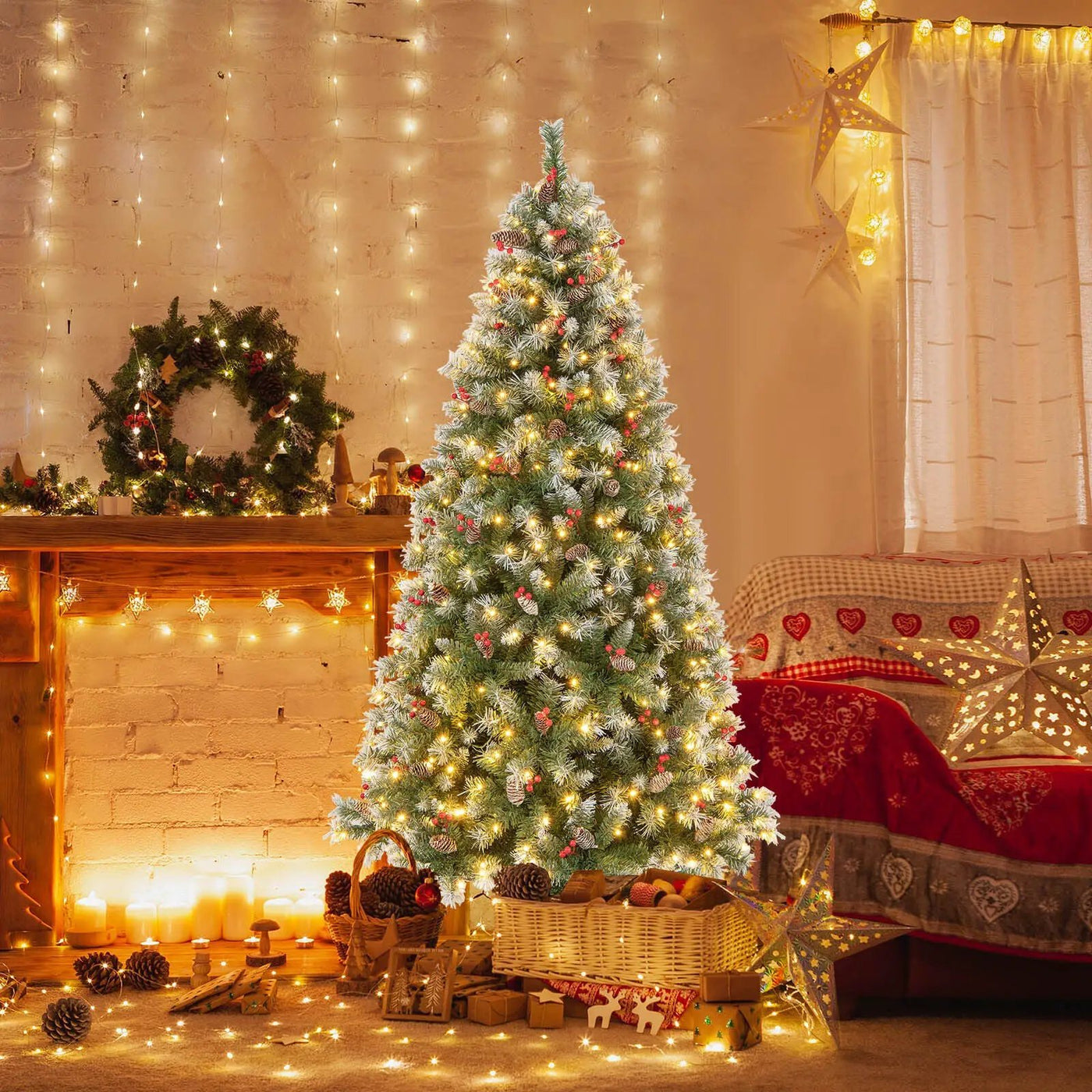 Hinged Christmas Tree with by DirectDeals