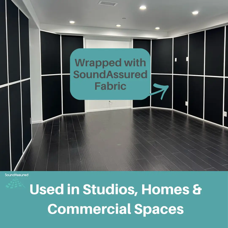 TruWeave™ Acoustic Fabric by SoundAssured - Single Layer (100% Acoustically Transparent) by SoundAssured