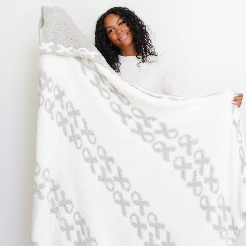 Double-Layer Bamboni XL Bamboo Rayon Throw Blanket by HouseOfZazla