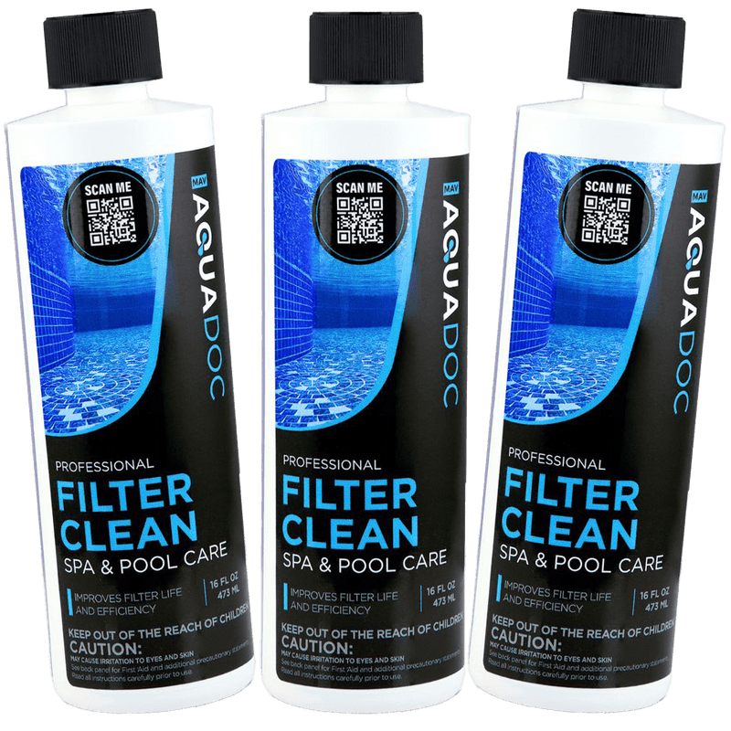 Hot Tub & Spa Filter Cleaner by AquaDoc