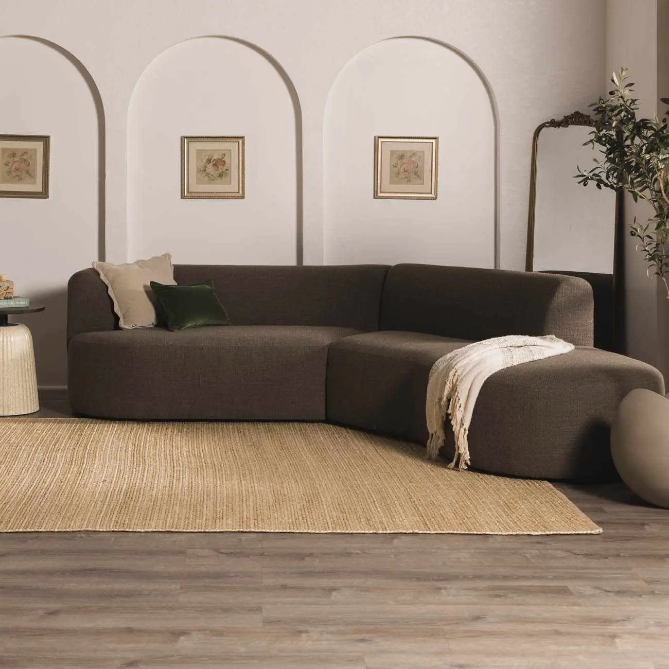 Tavor Beige Area Rug - Clearance by Boutique Rugs