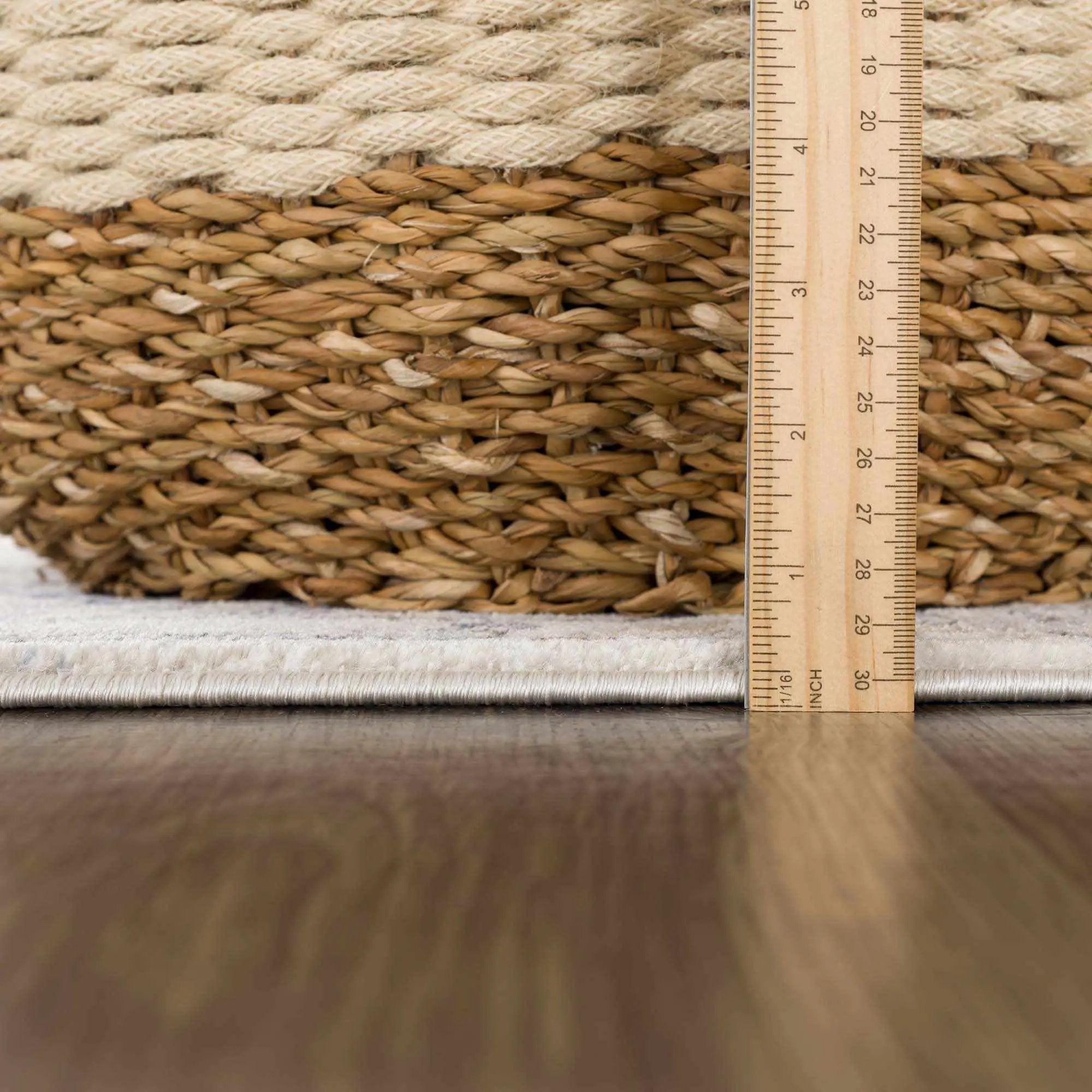 Parkerfield Cream & Blue Area Rug by Boutique Rugs