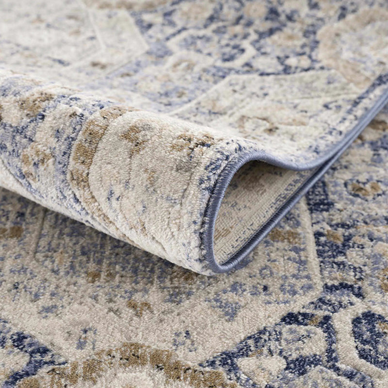 Parkerfield Blue Area Rug - Clearance by Boutique Rugs