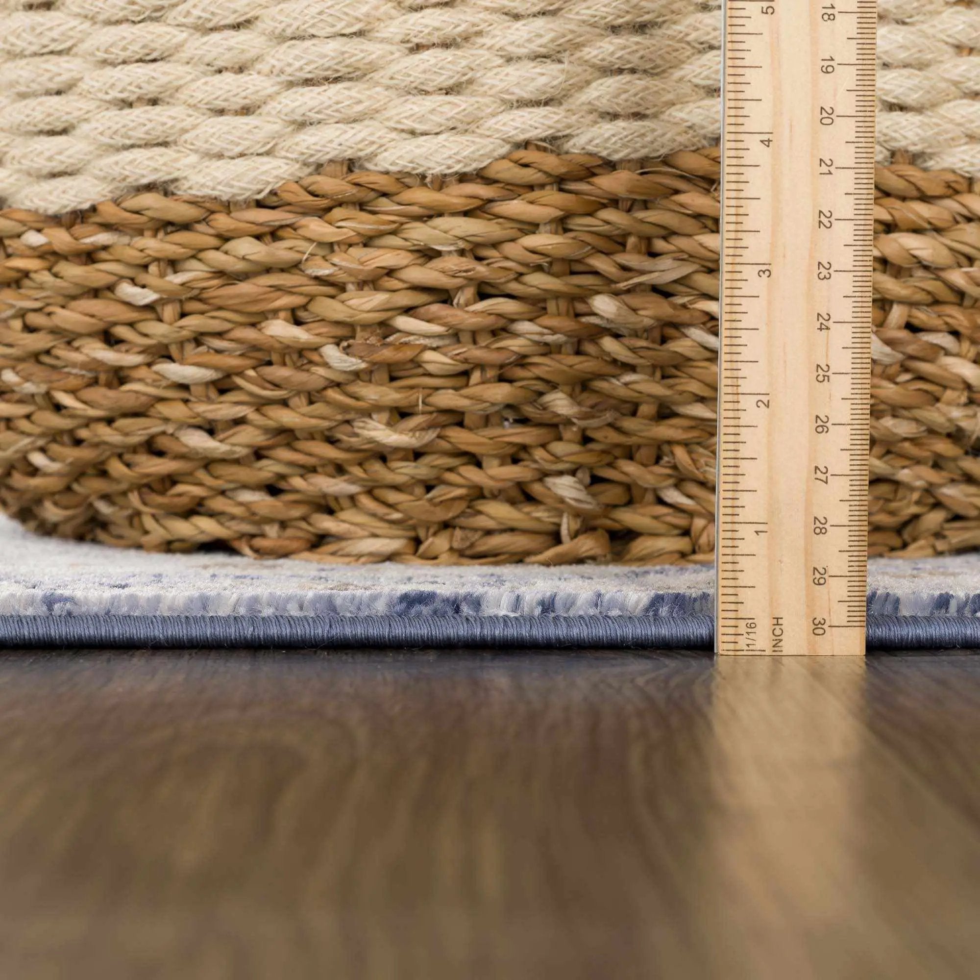 Parkerfield Blue Area Rug - Clearance by Boutique Rugs