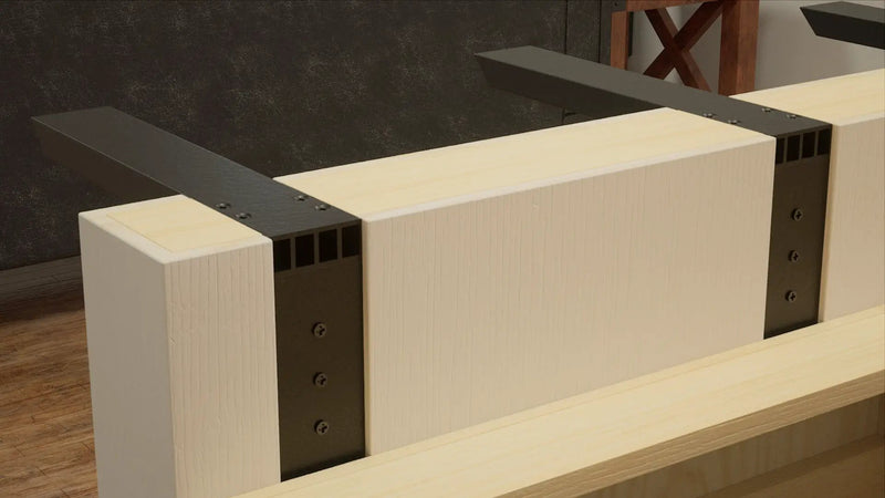Industrial 1 inch L Bracket Countertop Support® by The Original Granite Bracket