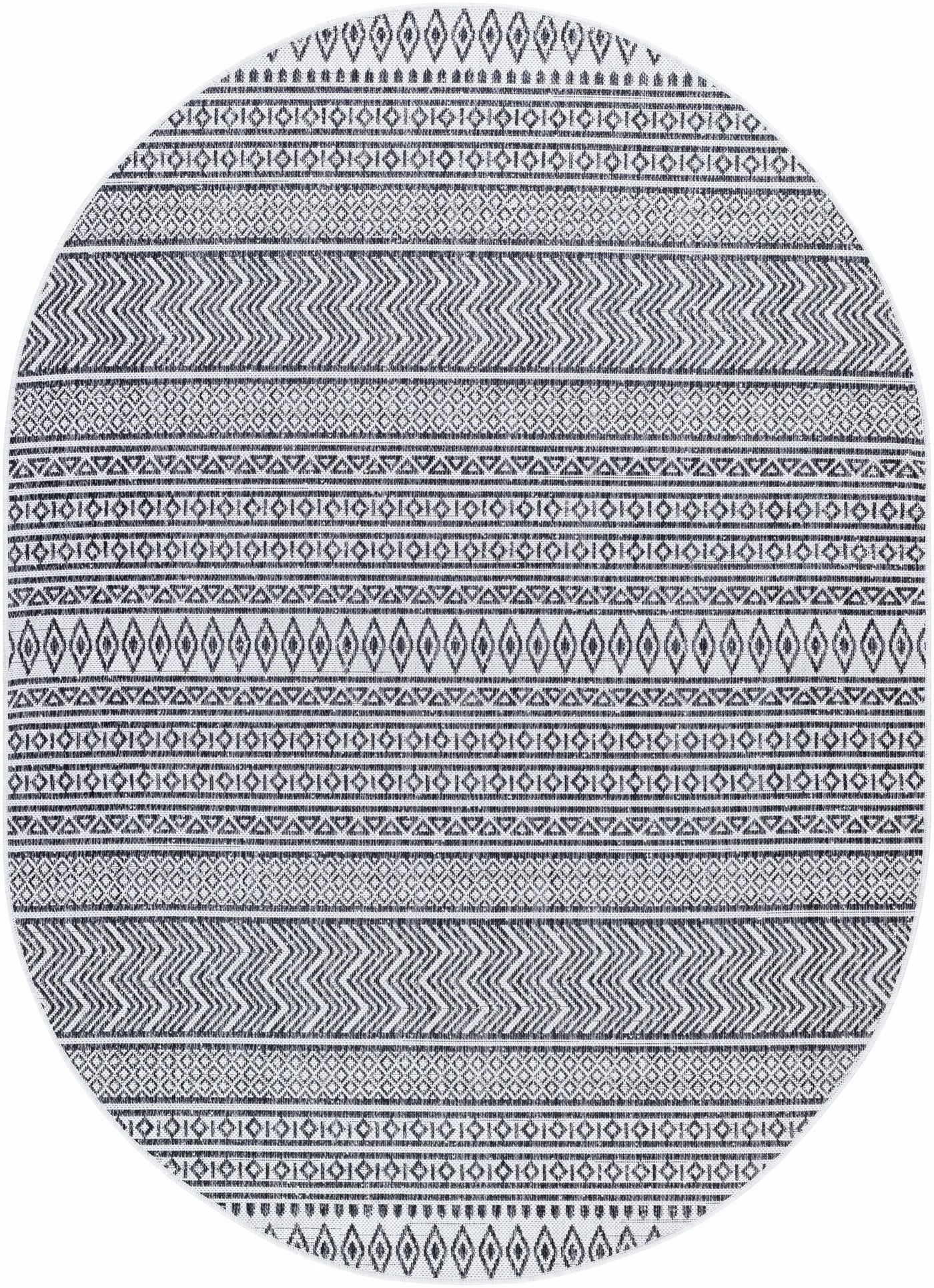 Imboden Black&White Outdoor Rug by Boutique Rugs