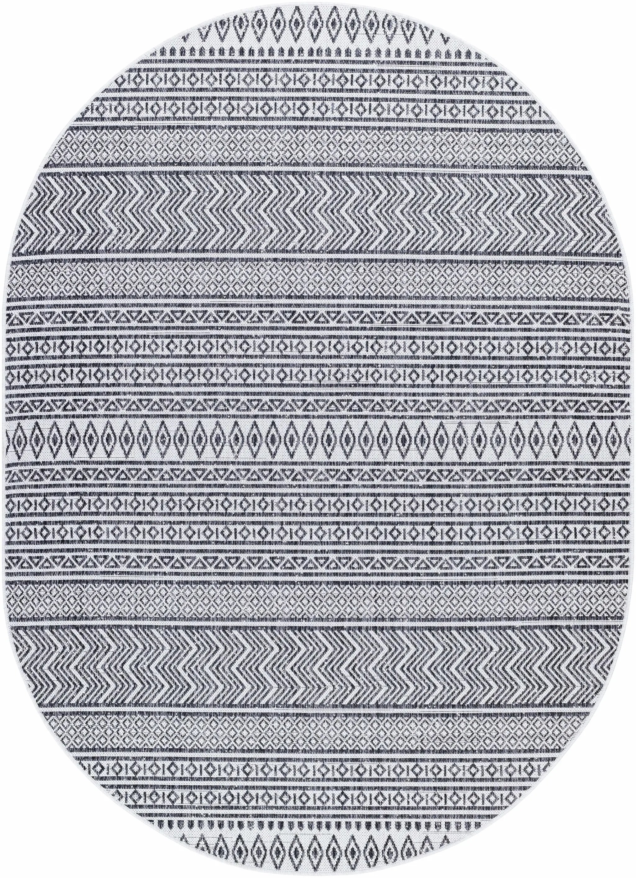 Imboden Black&White Outdoor Rug by Boutique Rugs