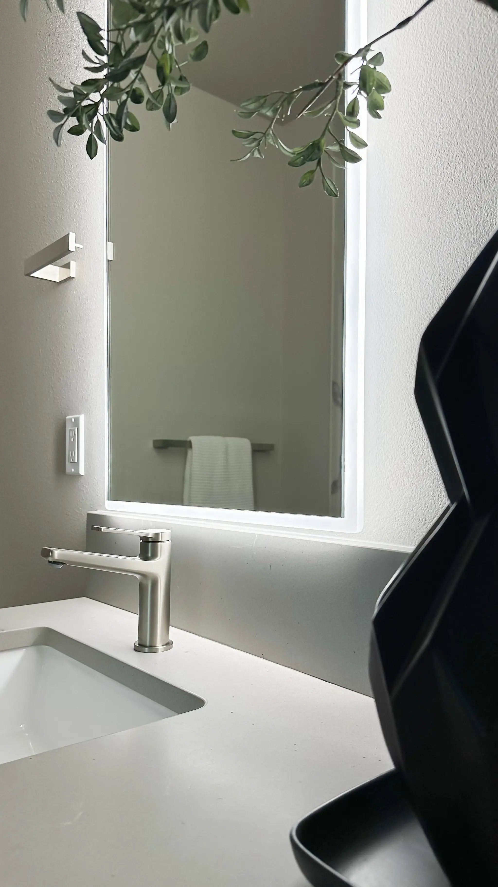 Zeek 65x22 LED Lighted Full Length Wall Mirror For Bedroom MA2265 by ZEEK