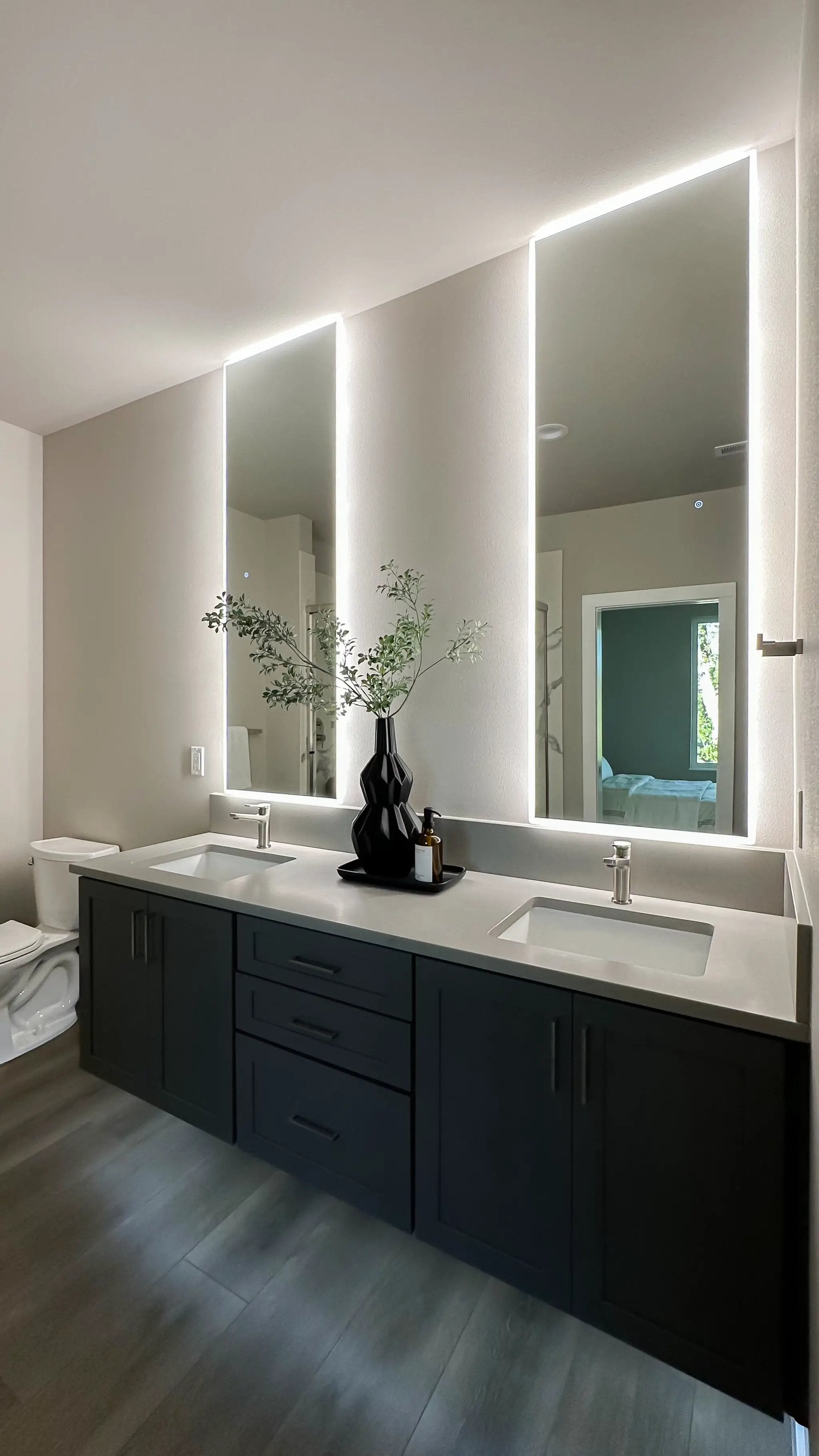 Zeek 65x22 LED Lighted Full Length Wall Mirror For Bedroom MA2265 by ZEEK