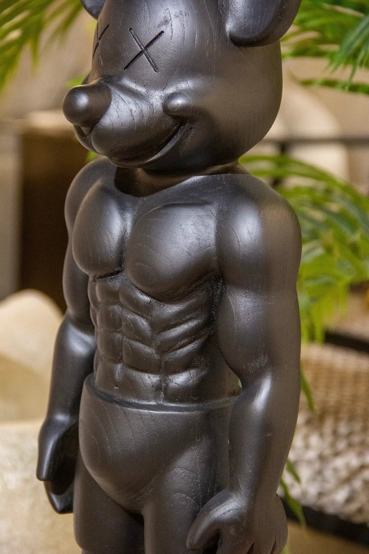 MickyMass Solid Wood Collectible Art Figure by Gizz