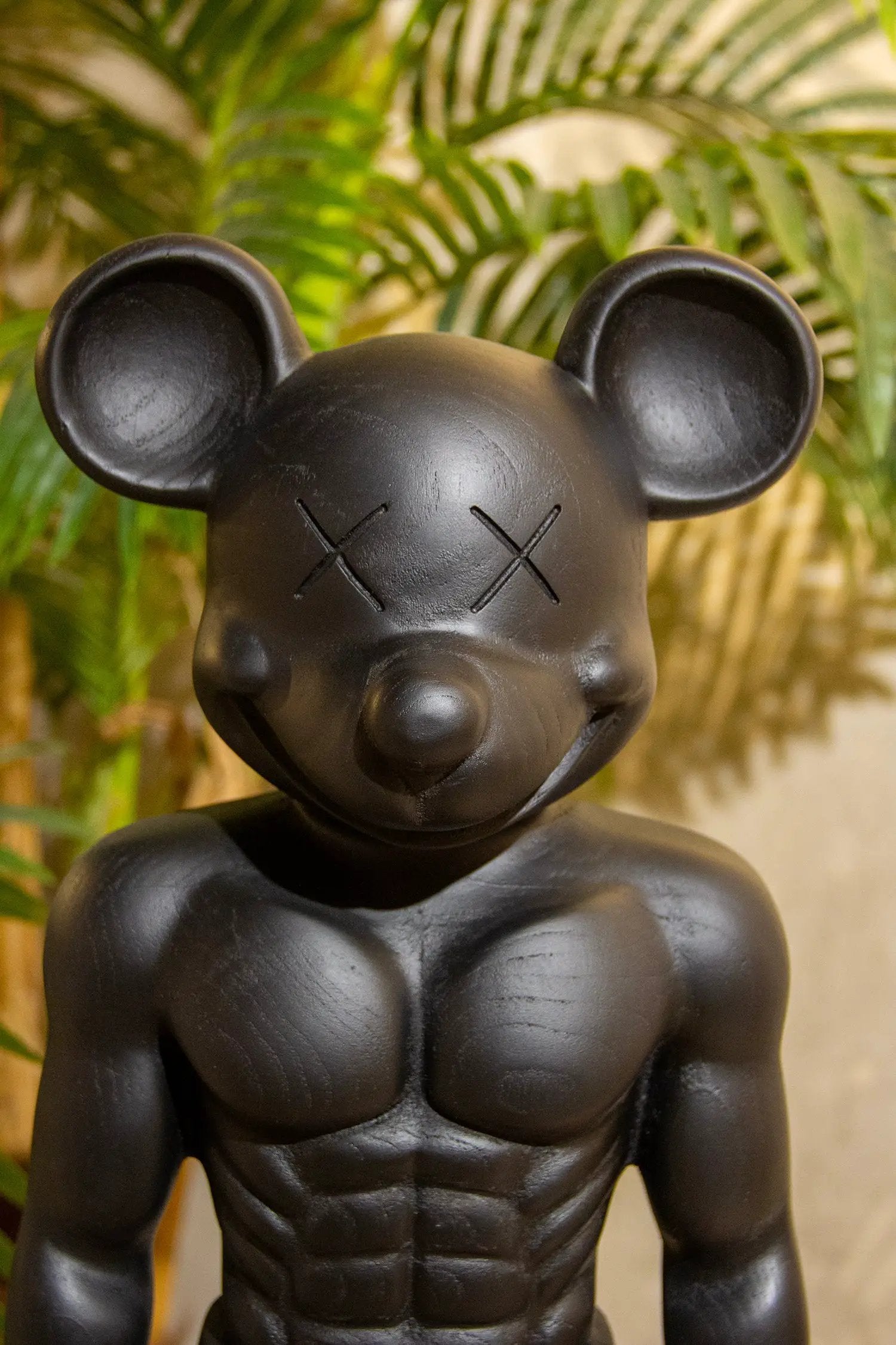 MickyMass Solid Wood Collectible Art Figure by Gizz
