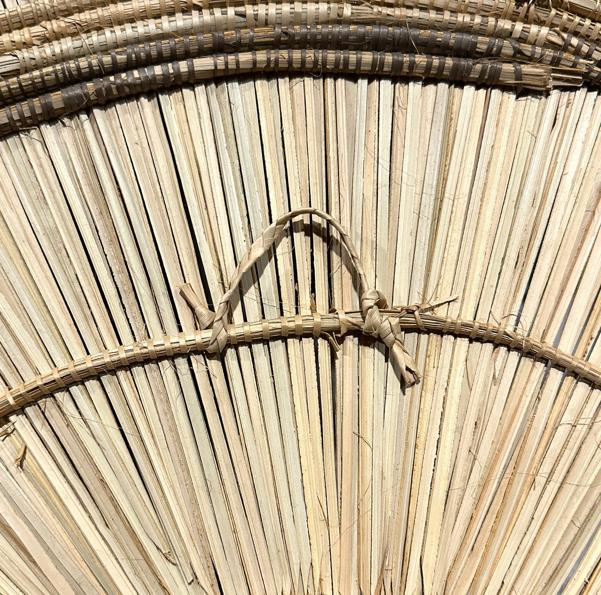Natural Sunburst Plate Wall Hanging - 30", photo 5 of 5