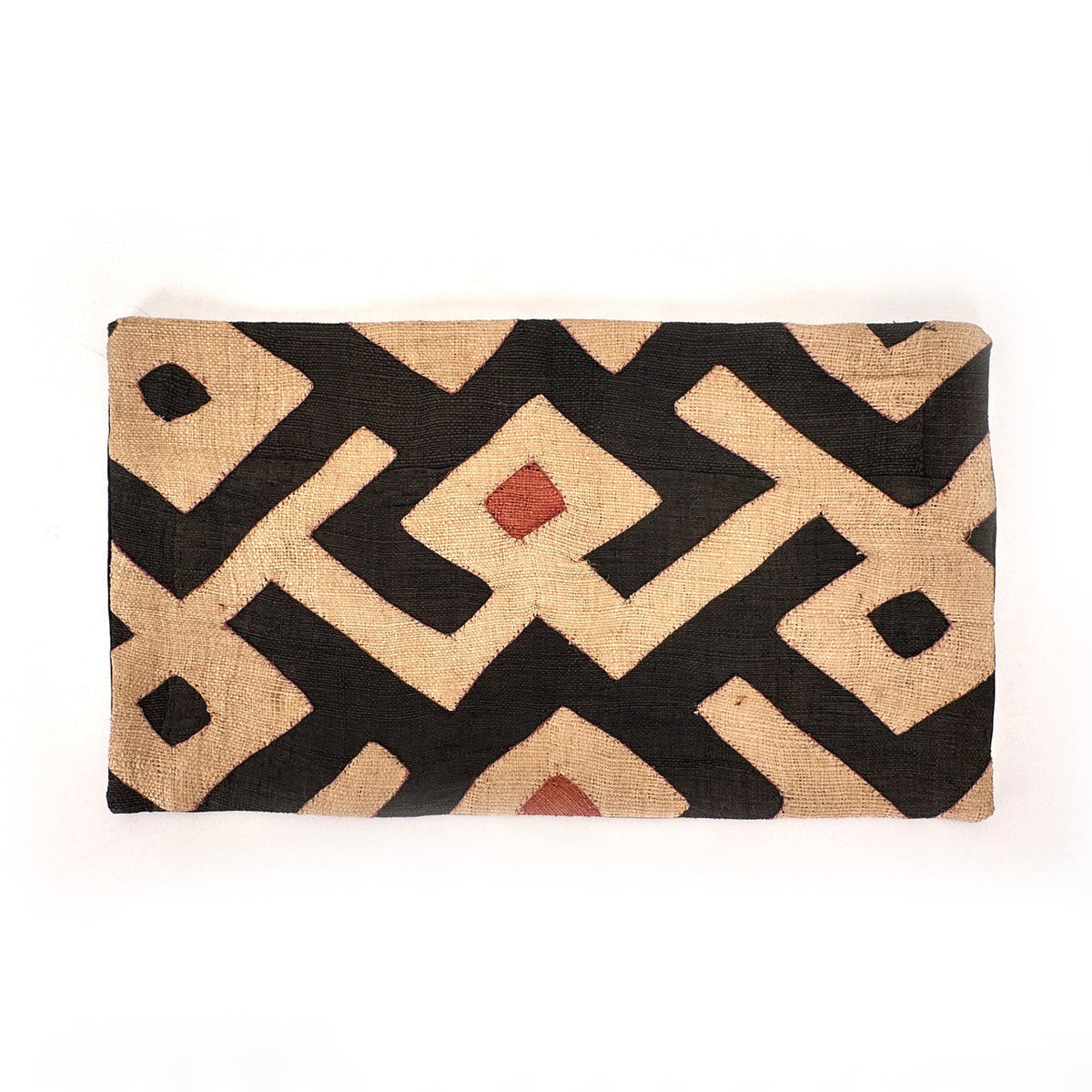 Kuba Cloth Pillow Cover - Rectangular, photo 5 of 6
