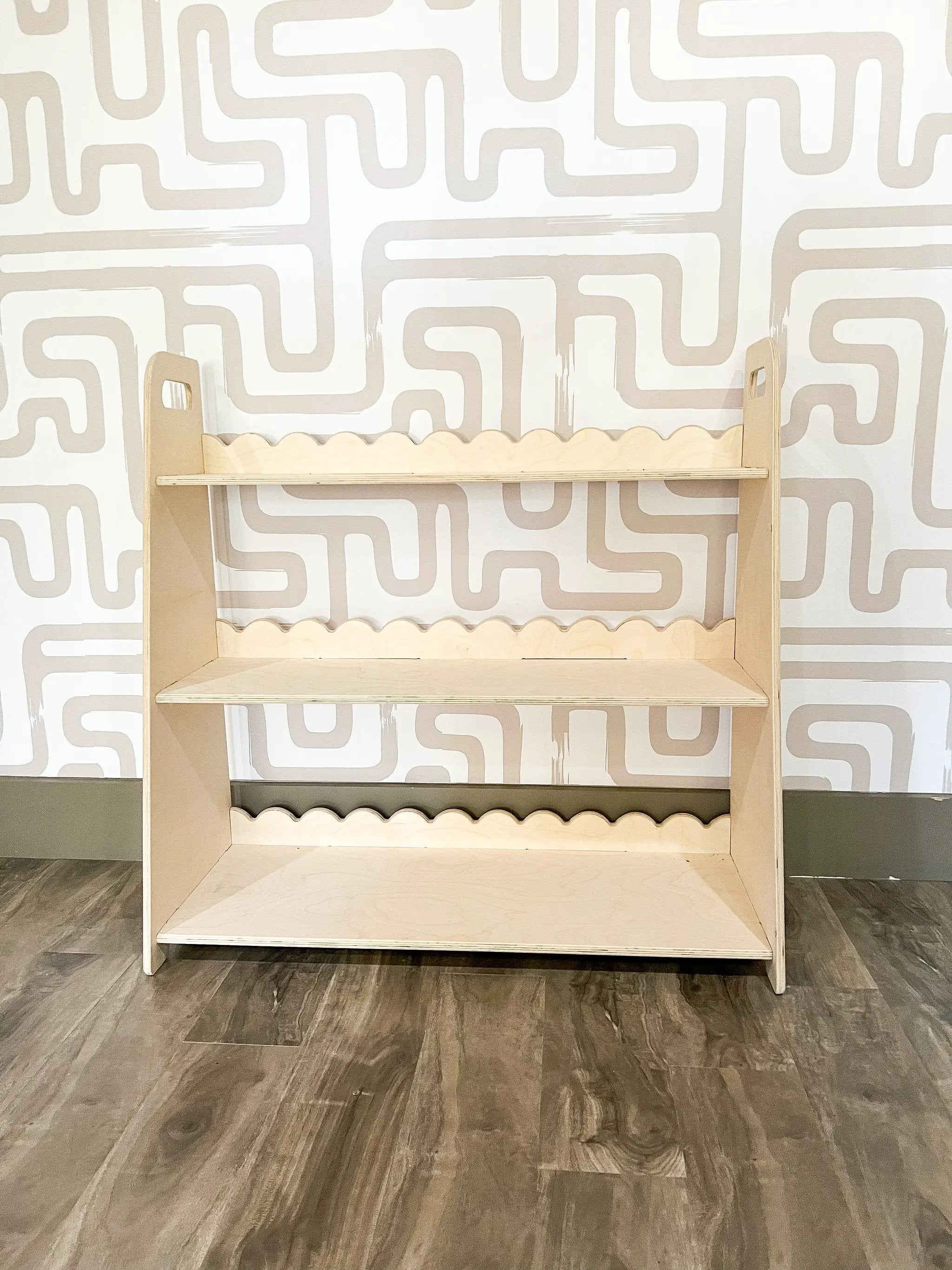 RAY- Scalloped Toy Shelf by Bush Acres