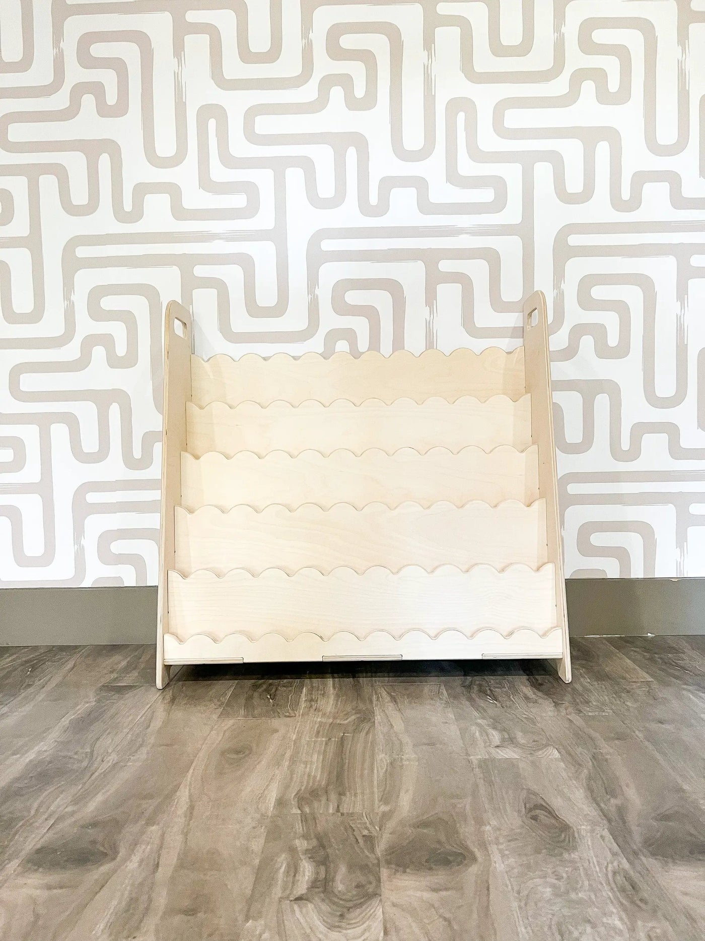 ROY - Scalloped Bookshelf by Bush Acres