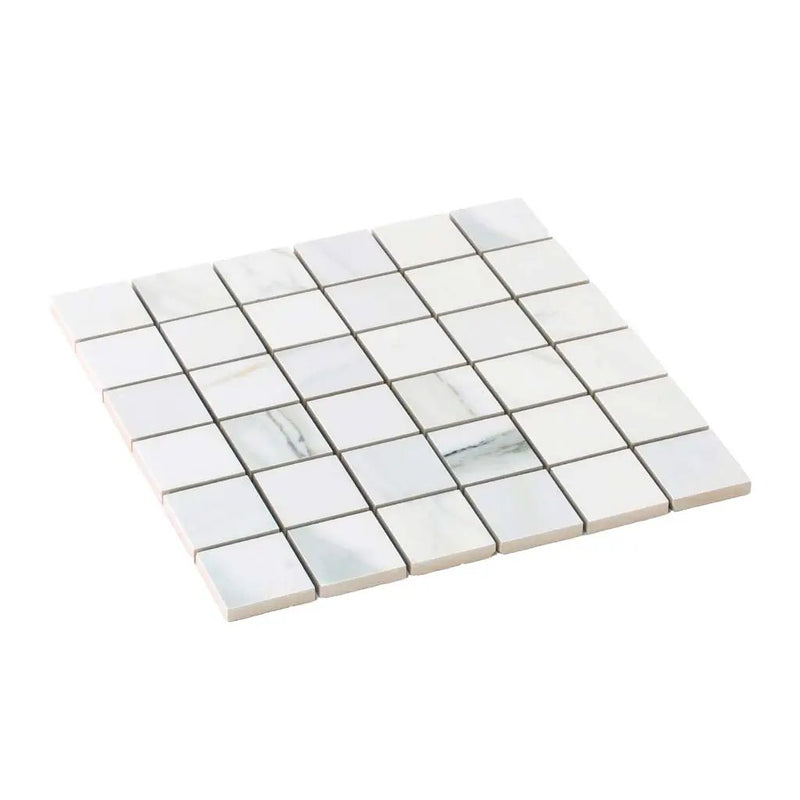 White 12x12 Matte Uniform Square Porcelain Mosaic Tile (11 pack, 10.76 sq ft/case) by Apollo Tile