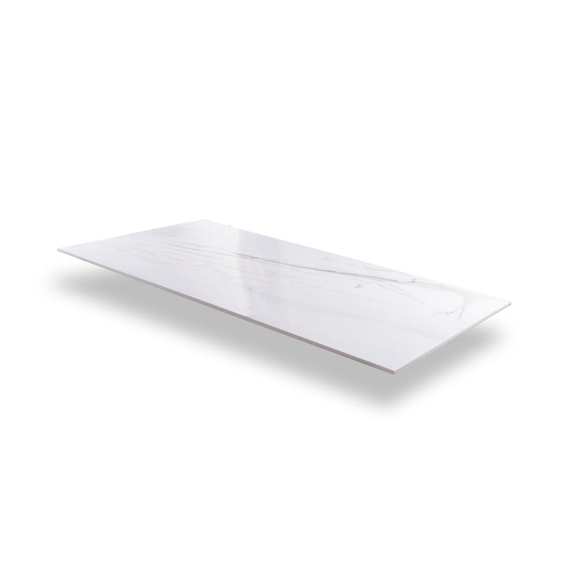 Pearl White 24x48 Polished Field Porcelain Tile (2 pack, 15.48 sq ft/case), photo 4 of 5