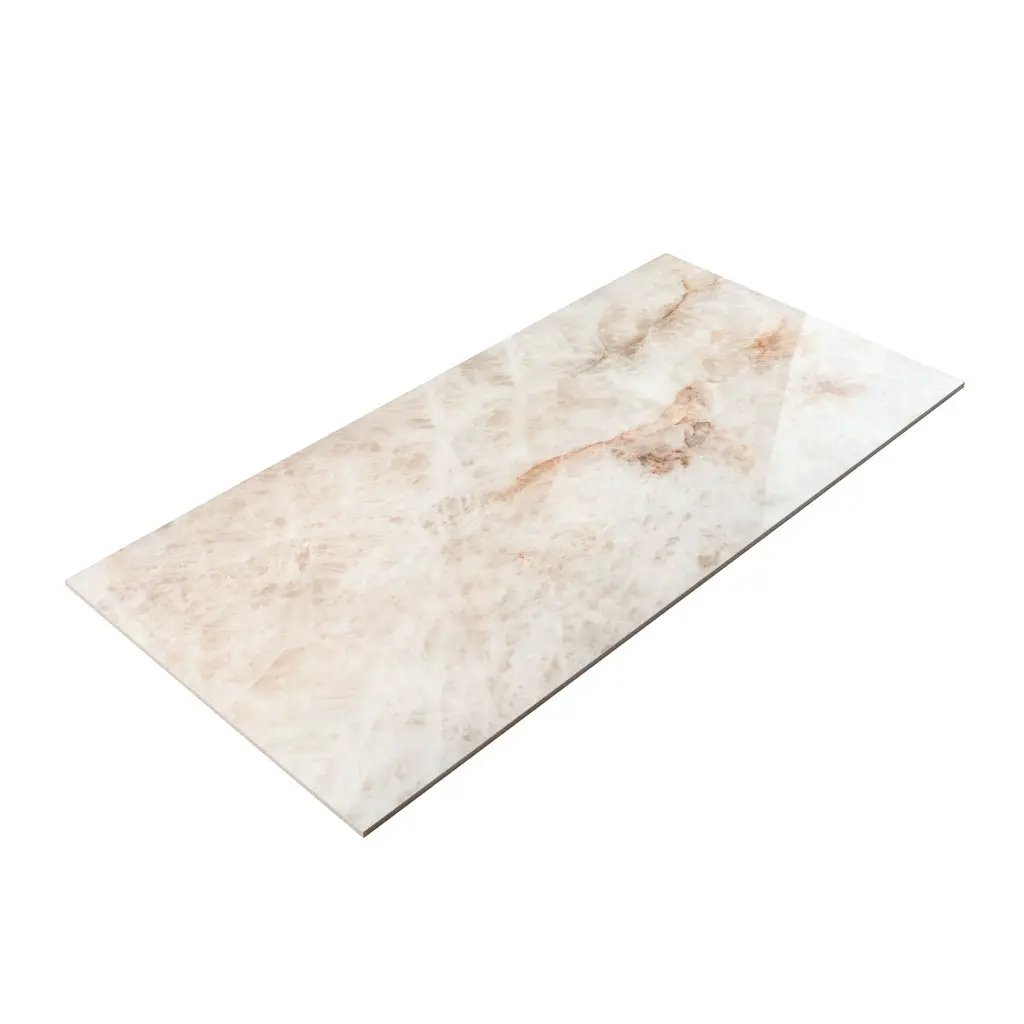 Light Cream Beige 24x48 Lappato Porcelain Large Format Tile (2 pack, 15.5 sq ft/case) by Apollo Tile