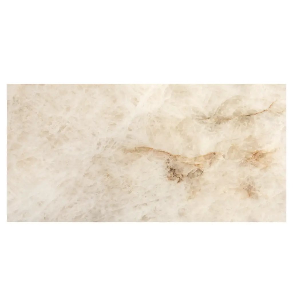 Light Cream Beige 24x48 Lappato Porcelain Large Format Tile (2 pack, 15.5 sq ft/case) by Apollo Tile
