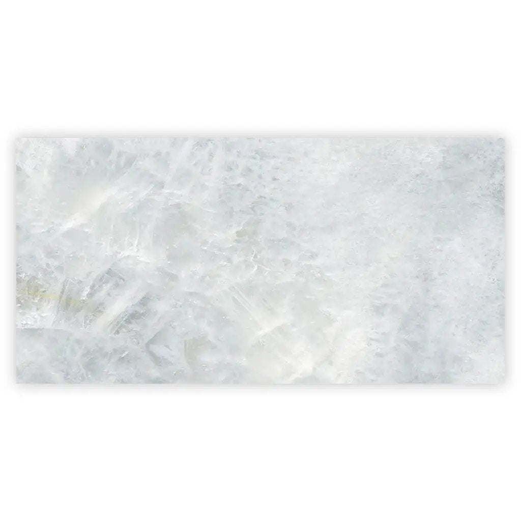 Frosted Sky Blue 24x48 Lappato Porcelain Large Format Tile (2 pack, 15.5 sq ft/case) by Apollo Tile
