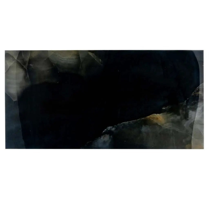 Black 24x48 Lappato Porcelain Large Format Tile (2 pack, 15.5 sq ft/case) by Apollo Tile