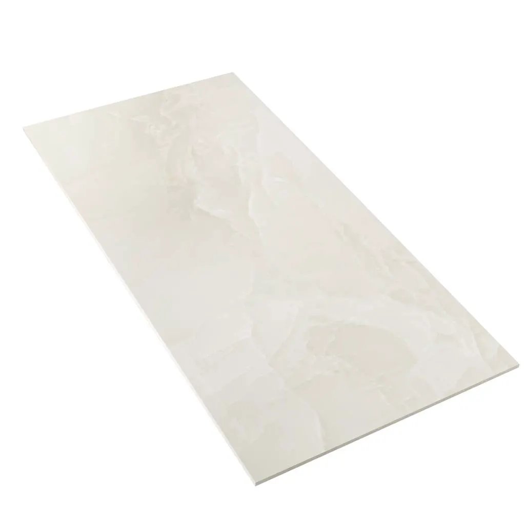 Alabaster White 24x48 Lappato Porcelain Large Format Tile (2 pack, 15.5 sq ft/case) by Apollo Tile
