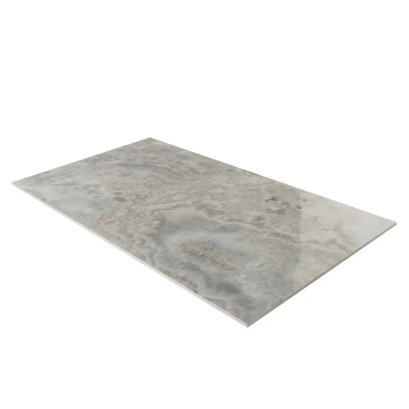 Light Taupe Beige 24x48 Polished Porcelain Large Format Tile (2 pack, 15.55 sq ft/case) by Apollo Tile