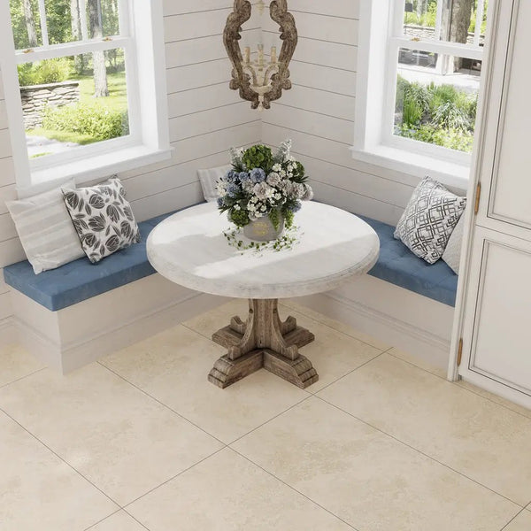 Sand Beige 24x48 Polished Porcelain Large Format Tile (2 pack, 15.55 sq ft/case)