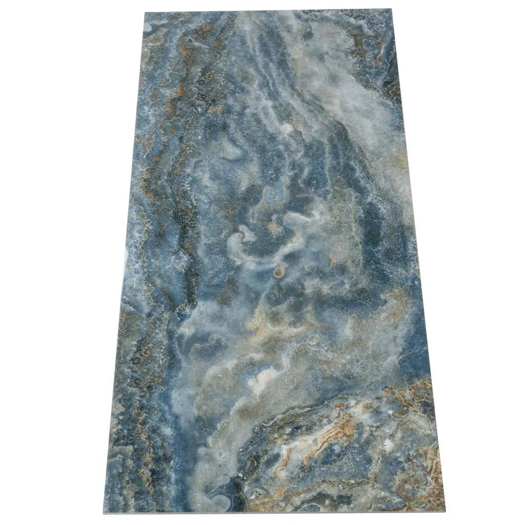 Hale Navy 24x48 Polished Porcelain Large Format Tile (2 pack, 15.55 sq ft/case) by Apollo Tile