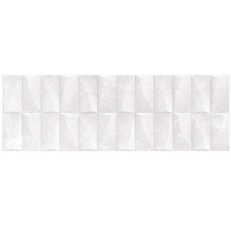 White 12x36 Matte Ceramic Large Format Tile (4 pack, 11.63 sq ft/case) by Apollo Tile