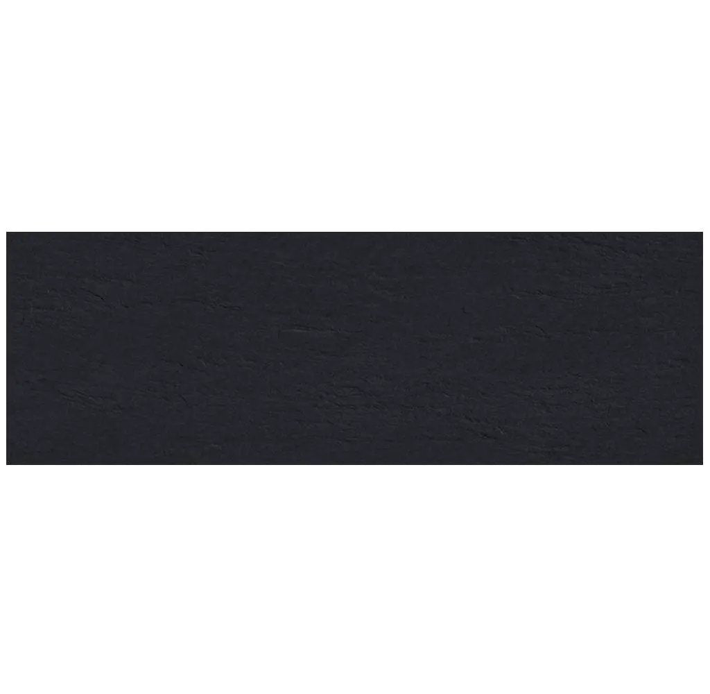Black 12x36 Matte Ceramic Large Format Tile (4 pack, 11.62 sq ft/case) by Apollo Tile