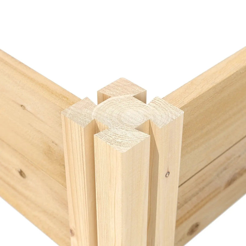 4 ft x 4 ft Cedar Wood Raised Garden Bed - Made in USA by HomePacific
