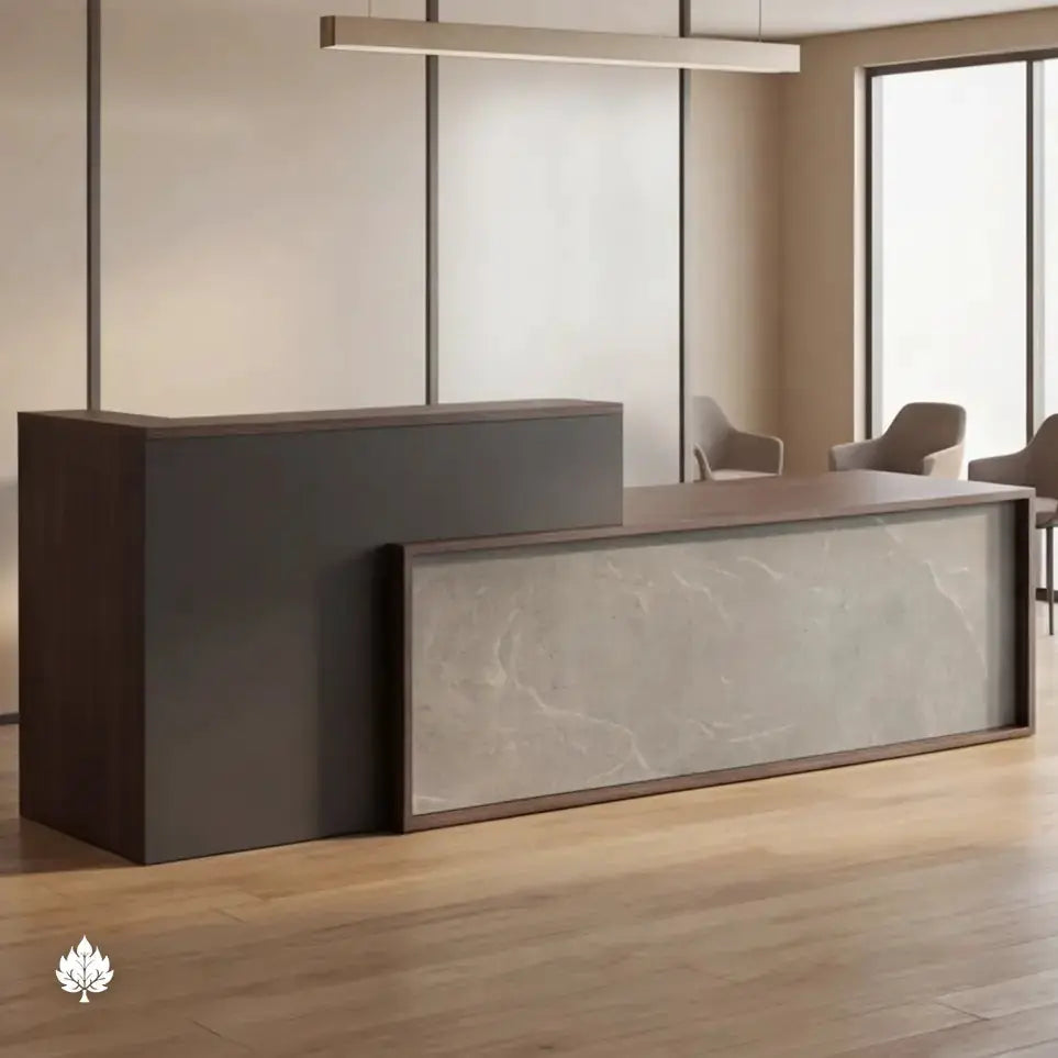 Tavelle · Front Reception Desk by Arc Grove