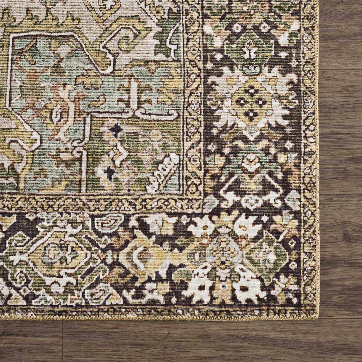Neyland Sage Green Area Rug by Boutique Rugs