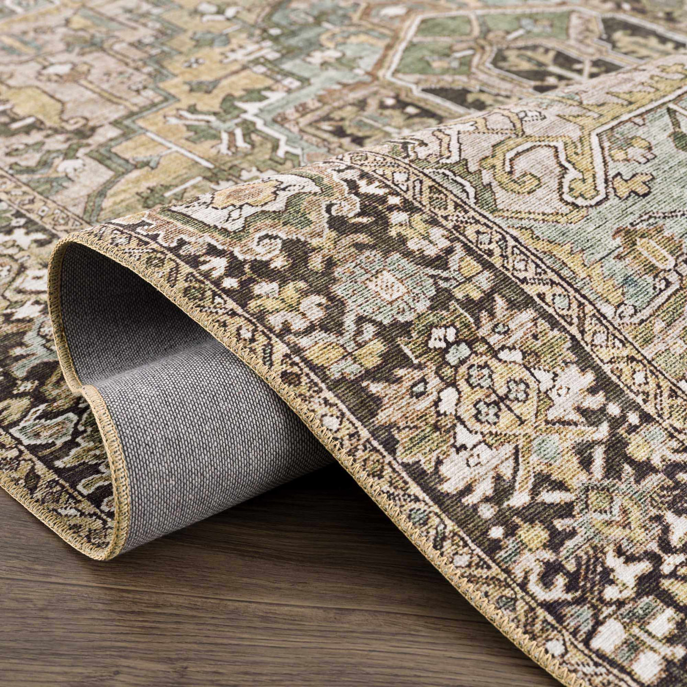 Neyland Sage Green Area Rug by Boutique Rugs