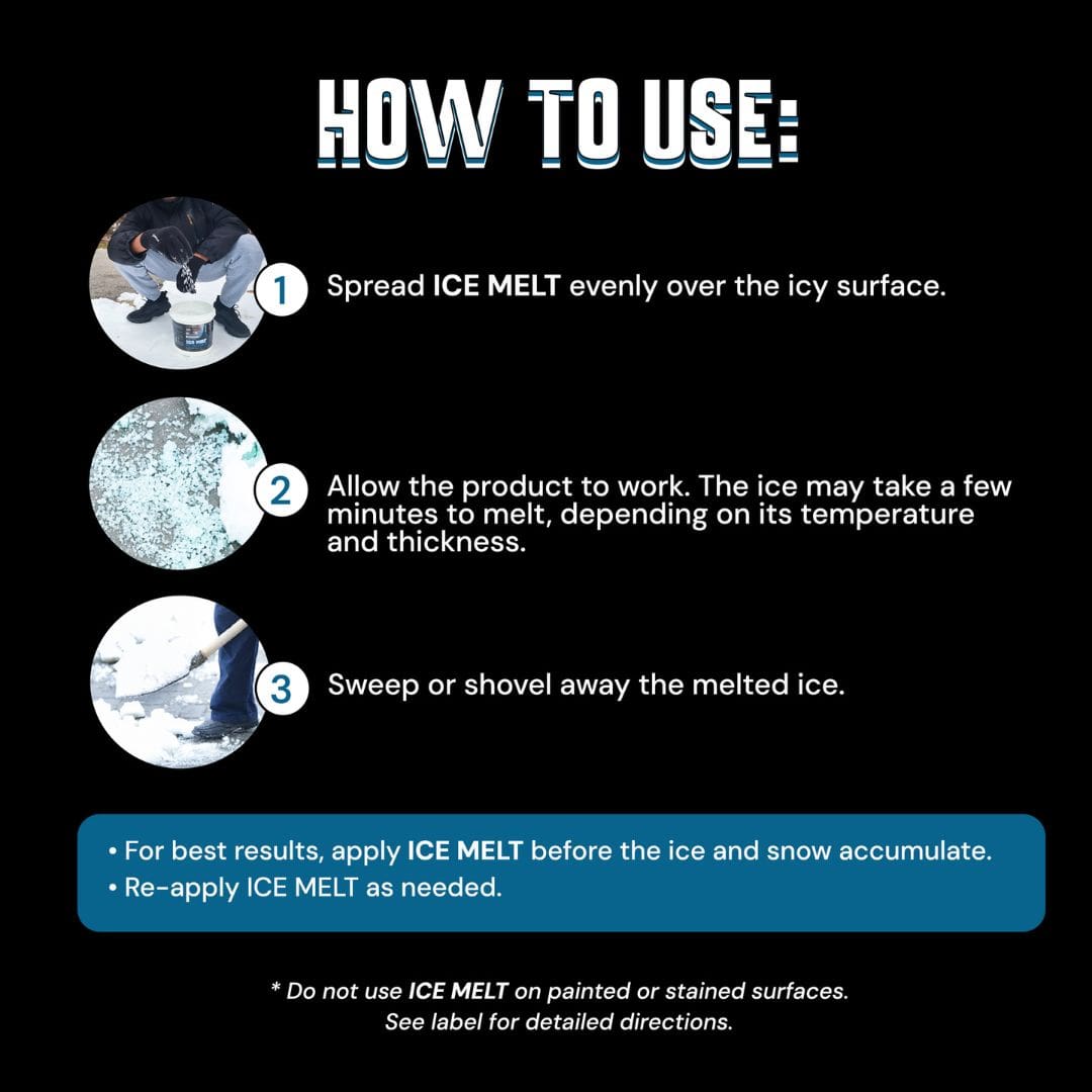 Ice Melt - Safe for Concrete by AquaDoc