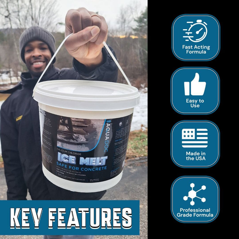 Ice Melt - Safe for Concrete by AquaDoc