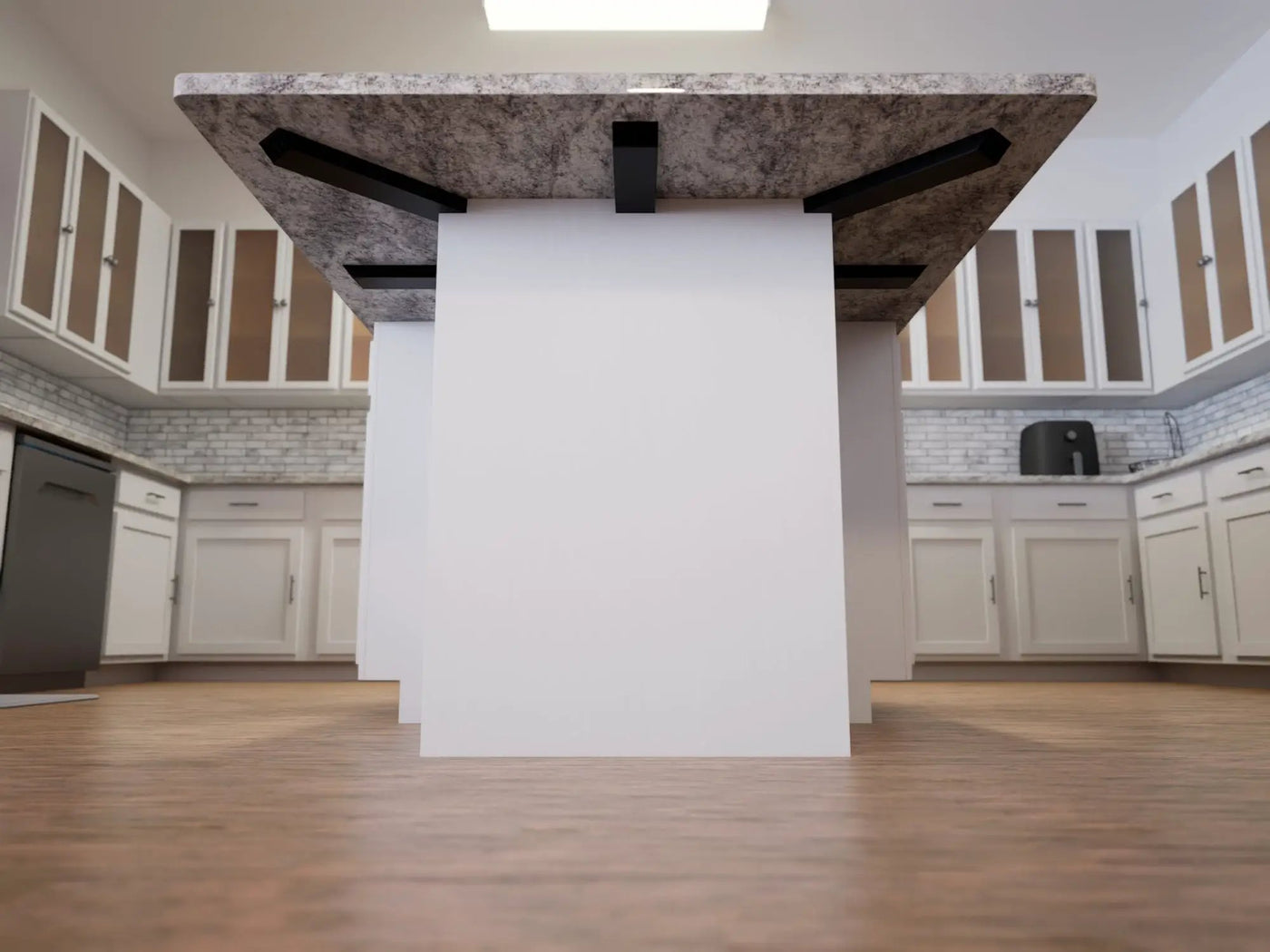 The Original™ Industrial 1 inch Custom Support Bracket by The Original Granite Bracket