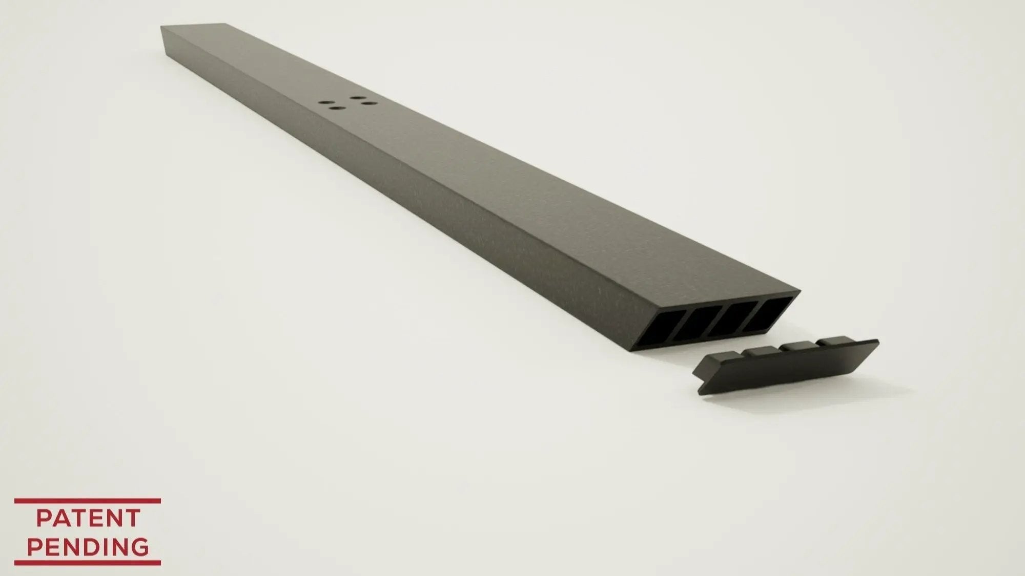 Industrial 1 inch Flat Wall Countertop Support Bracket by The Original Granite Bracket